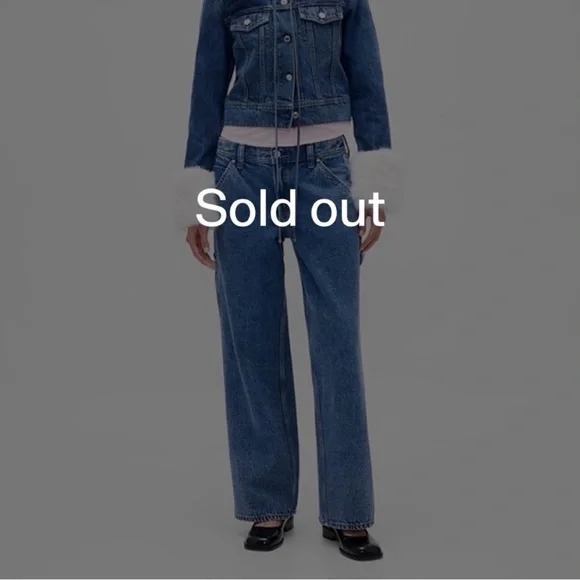 Sandy Liang x GAP Low Rise 90's Loose
Carpenter Jeans Size 31R - Picture 3 of 5